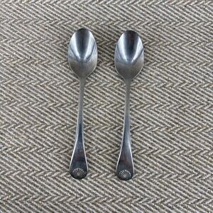 Reed & Barton Select Seychilles Seashell Stainless Steel 2 Teaspoons
